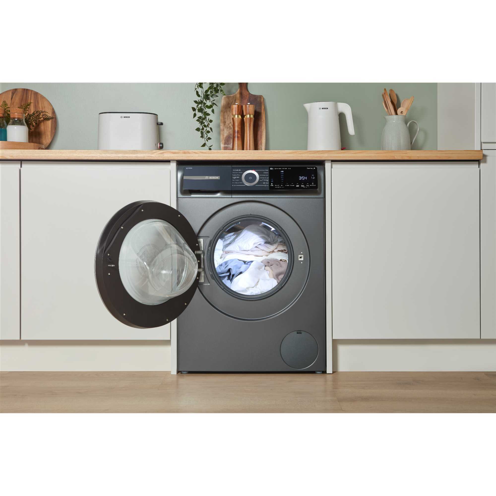 WGH254ARGB 10kg Washing Machine 1400rpm with i-Dos - Graphite